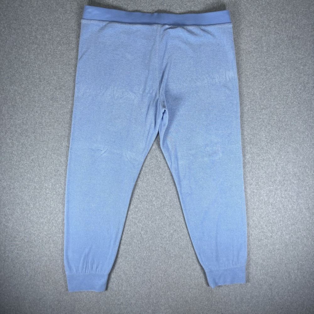 Y2K Juicy Couture Joggers Womens Large Blue Terry Cloth Embroidered Logo - Picture 5 of 16